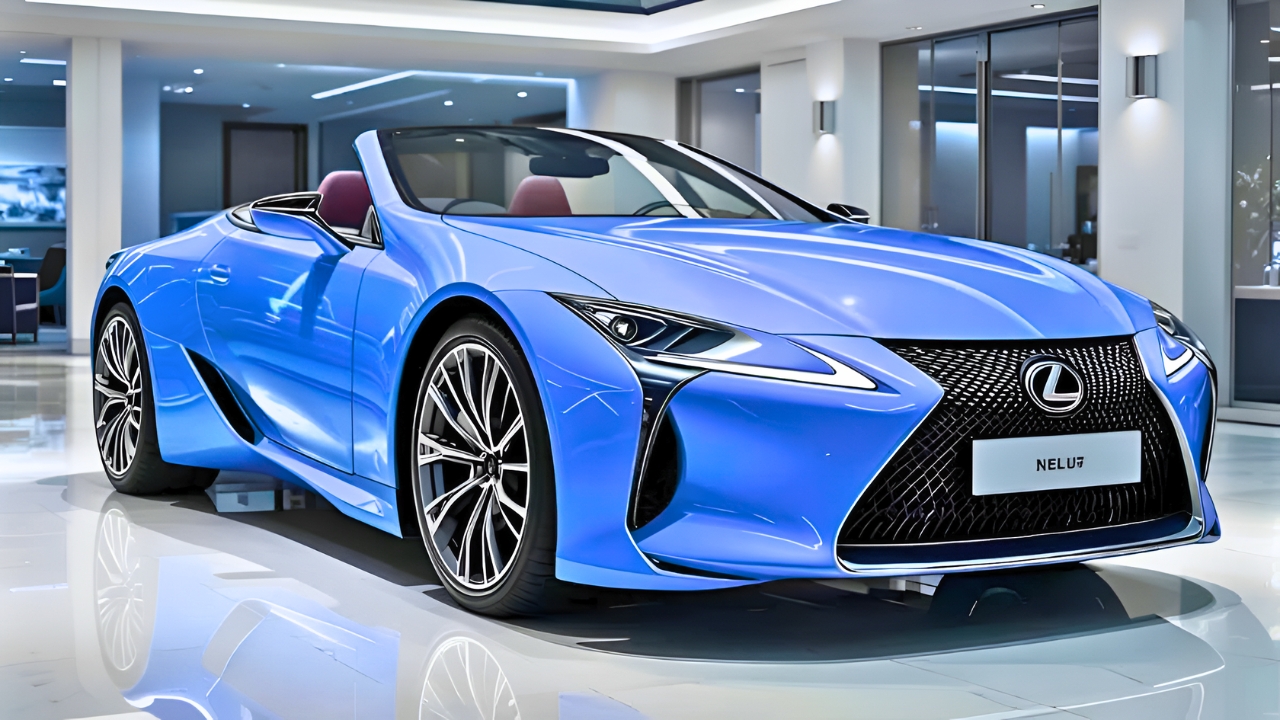Lexus LC 500 Convertible 2026: Lujo Japonés con Diseño Descapotable Elegante