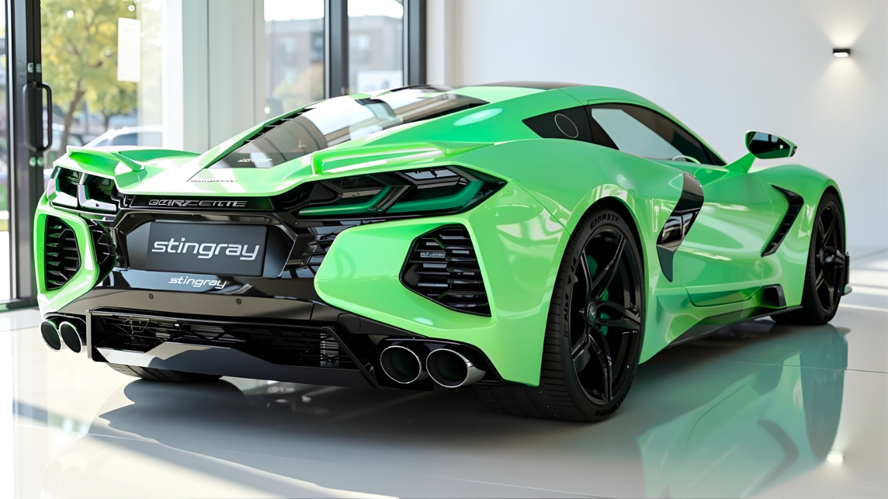Chevrolet Corvette Stingray C8 2026: Deportivo Personalizado en Rosa con Estilo Impactante y Potencia Extrema