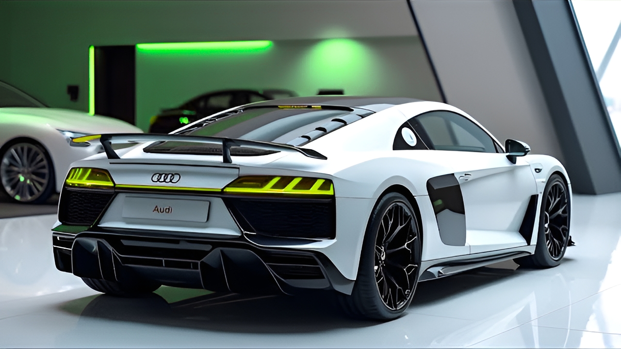 Audi R8 V10 Coupe: Superdeportivo de Alto Rendimiento con Diseño Elegante y Potente Motor