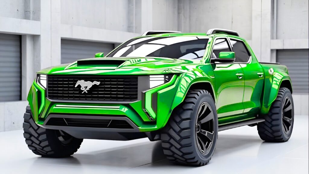 Descubre la Ford Mustang Pickup: Diseño Agresivo, Alto Rendimiento y Estilo Innovador en una Camioneta Diferente