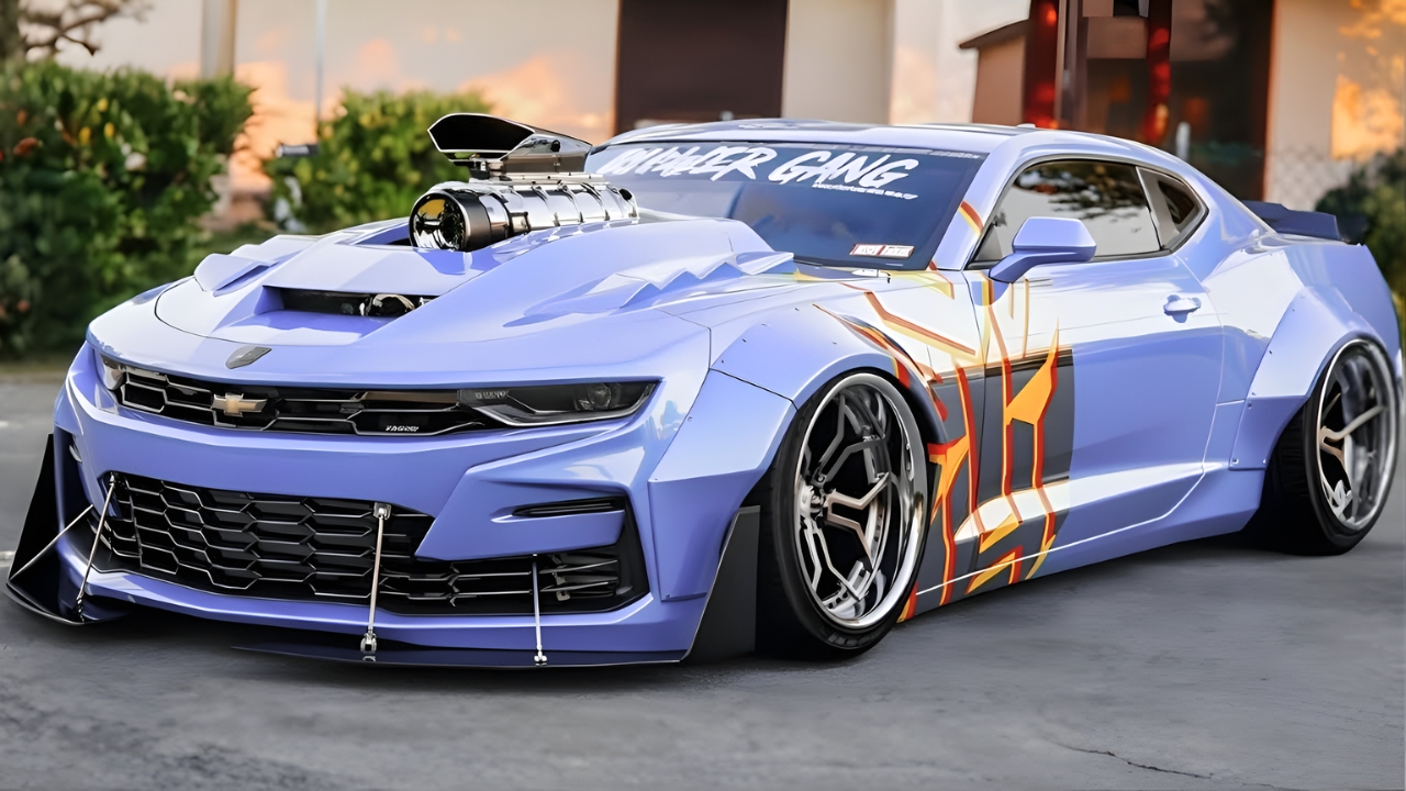 Chevrolet Camaro Modificado por Timothy Adry Emmanuel: Diseño Futurista y Potencia Extrema
