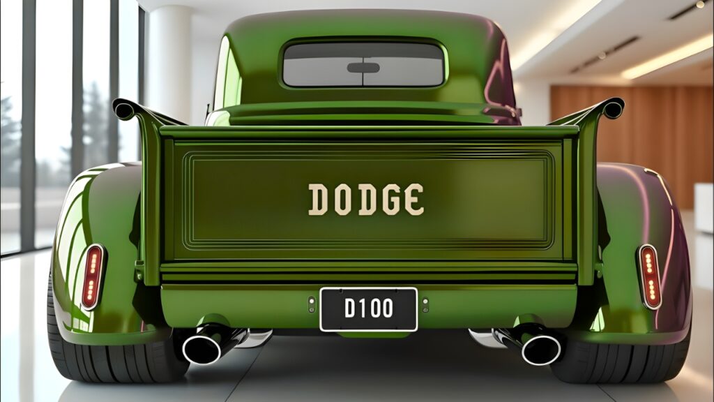2026 Dodge D-100 Pickup: Potente y Moderna Camioneta para Todo Terreno
